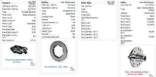 Ford Mustang II 1974-'78 140-11017 Dynalite Pro Front Brake Kit Solid Rotor for Wilwood Disc Brakes WIL140-11017