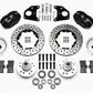 Forged Dynalite Pro Series Front Brake Kit (Drilled Rotor) (Suit Chrysler B & E Body 1962-72) (WB140-11020-D)