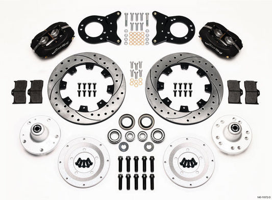Wilwood 140-11072-D Dynalite Front Brake Kit for Ford Falcon XR-XD & Mustang 1965-69