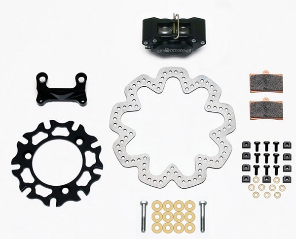 GP320 Left Front Brake Kit - 4-Piston 10.5" (Suit Sprint Car With Stainless Steel Rotor) (WB140-11773)