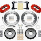 Wilwood WB140-12870-R Forged Narrow Superlite 6R Front Red Big Brake Kit - 6-Piston 12.88" (for Subaru BRZ & for Toyota FR-S 2013-On)