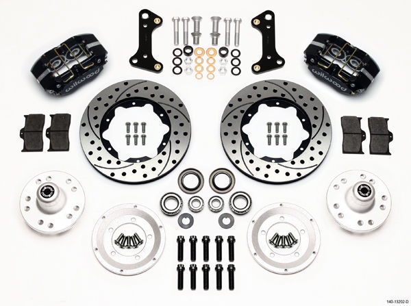 Wilwood 140-13202-D Dynapro Dust Boot Front Brake Kit for Chev & Holden HQ-on