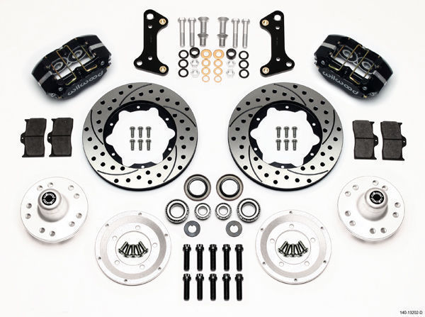 Wilwood 140-13202-D Dynapro Dust Boot Front Brake Kit for Chev & Holden HQ-on