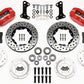 DUST BOOT FRONT BRAKE KIT RED (WB140-13202-DR)