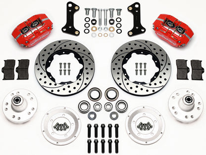 DUST BOOT FRONT BRAKE KIT RED (WB140-13202-DR)
