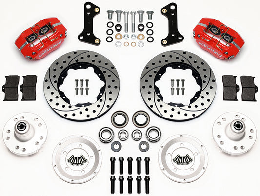 DUST BOOT FRONT BRAKE KIT RED (WB140-13202-DR)