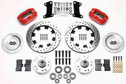 DUST BOOT FRONT BRAKE KIT, RED (WB140-13203-DR)