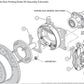 Wilwood 140-13205-D Dynalite 4 Spot Rear Brake Kit Dust Boot Calipers for Ford Small Bearing w/ 2.66" Offset