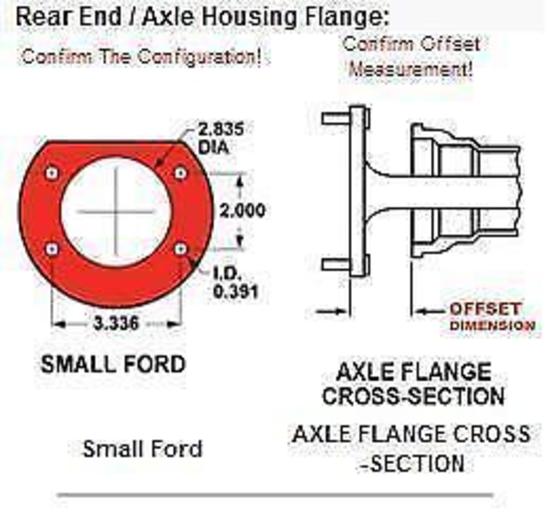 Wilwood 140-13205-D Dynalite 4 Spot Rear Brake Kit Dust Boot Calipers for Ford Small Bearing w/ 2.66" Offset