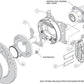 WILWOOD DYNAPRO 4 SPOT DUSTBOOT REAR BRAKE KIT WB140-13206 SMALL Ford 2.5" O/S
