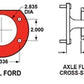 WILWOOD DYNAPRO 4 SPOT DUSTBOOT REAR BRAKE KIT WB140-13206 SMALL Ford 2.5" O/S