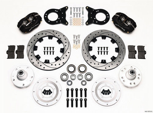 WILWOOD DYNAPRO FRONT BRAKE KIT DRILLED/DUSTBOOT Ford XR-XF WB140-13344-D