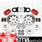 Dynapro Dust-Boot Front Red Brake Kit - 4-Piston 12.19" (Suit 63-69 Ford Fairlane, Falcon, Ranchero, Torino & 63-67 Mercury Comet, Cougar) (WB140-1334