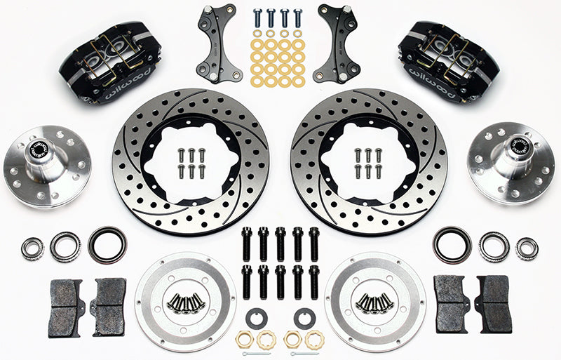 DUSTBOOT FRONT KIT 11" DRILLED (WB140-13345-D)