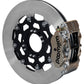 Billet Narrow Dynalite Radial Mount Sprint Inboard Brake Kit (1.75"/1.75" Bore Size, 0.81" Disc Width, 7816 Pad Plate) (WB140-13496)