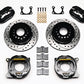 WILWOOD DYNALITE 4 SPOT REAR BRAKE KIT 9in Ford DRILLED ROTOR WB 140-1739-D