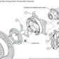 WILWOOD DYNALITE 4 SPOT REAR BRAKE KIT 9in Ford 2.36" AXLE OFFSET WB 140-1739