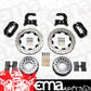 Wilwood 140-2113-BD Dynapro 4 Spot Rear Brake Kit for Ford 2.66" Axle Offset