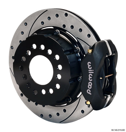 Big Ford 9in (2.36" Axle Offset) 140-2115-BD Rear Brake Kit Fordged Dynalite for Wilwood Disc Brakes WIL140-2115-BD