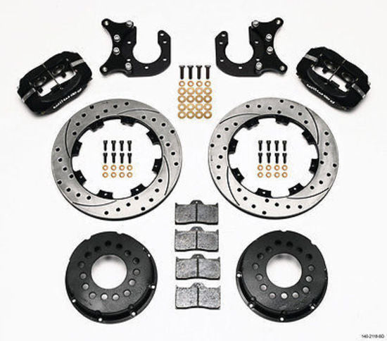 Wilwood 140-2118-BD Dynalite Rear Brake Kit for Ford 2.50" Axle Offset