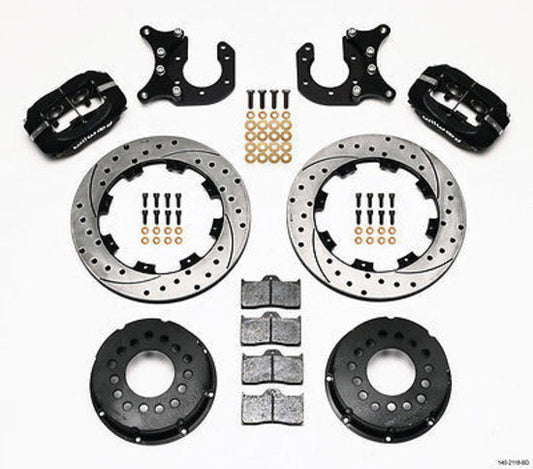 Wilwood 140-2118-BD Dynalite Rear Brake Kit for Ford 2.50" Axle Offset