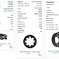 WILWOOD DYNALITE PRO 4-SPOT REAR BRAKE KIT NEW Ford 9" BIG BEARING WB140-2119-BD