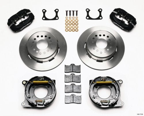 Forged Dynalite Rear Parking Brake Kit (Suit Big Ford, 2.36" Axle Offset) (WB140-7139)