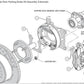 WILWOOD WIL140-7143-D-DB DYNALITE 4 SPOT REAR BRAKE KIT Ford DUSTBOOT CALIPERS
