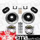 Wilwood 140-7143-D Dynalite Rear Park Brake Kit 4 Spot Drilled for Ford 9"