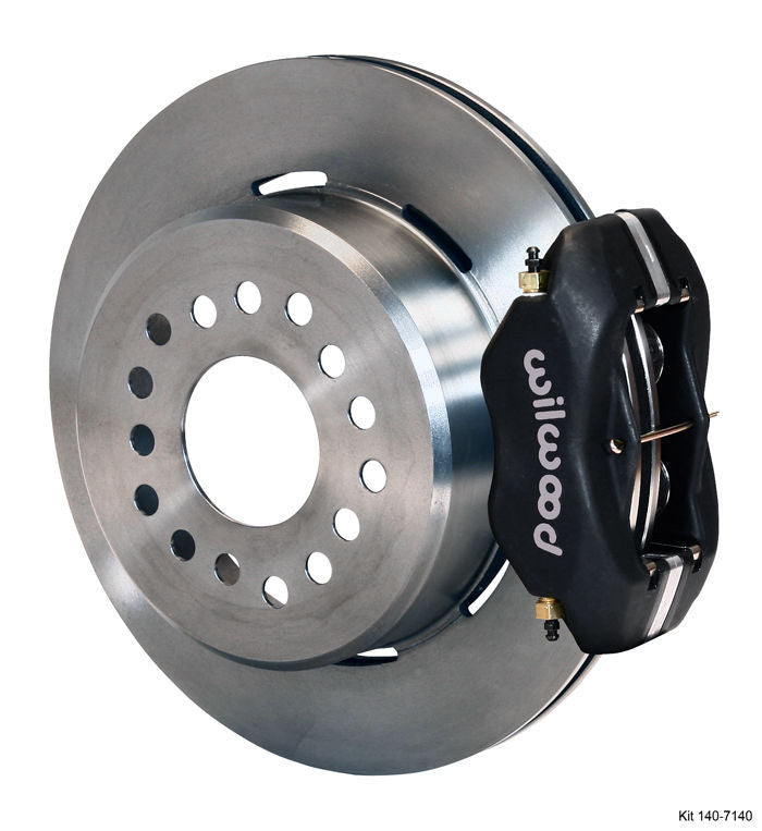Wilwood 140-7143 Dynalite Rear Park Brake Kit 4 Spot for Ford 9"