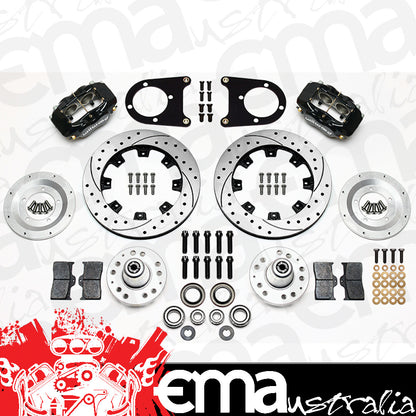 WILWOOD 4 PISTON FRONT KIT (WB140-8583-D-DB)