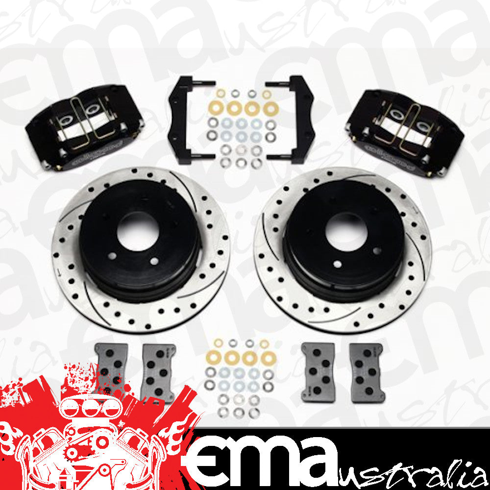 DynaPro Radical Rear Brake Kit for OE Parking Brake Kit (Suit Holden Monaro & Commodore VT-VZ) (WB140-8754-D)