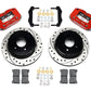 Dynapro Radial Mount Rear Red Brake Kit - 4-Piston 12.19" (Suit Holden Monaro & Commodore VT-VZ With OEM Park Brake) (WB140-8754-DR)