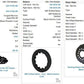 Wilwood Disc Brakes WIL140-9224-D NARROW SUPERLITE BIG REAR PARK BRAKE KIT OLDS/PONTIAC WB 140-9224-D