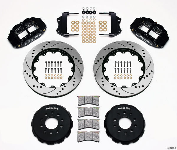 Wilwood 140-9296-D Superlite 6R 355mm Drilled Front Brake Kit for Holden Monaro & Commodore VT-VZ