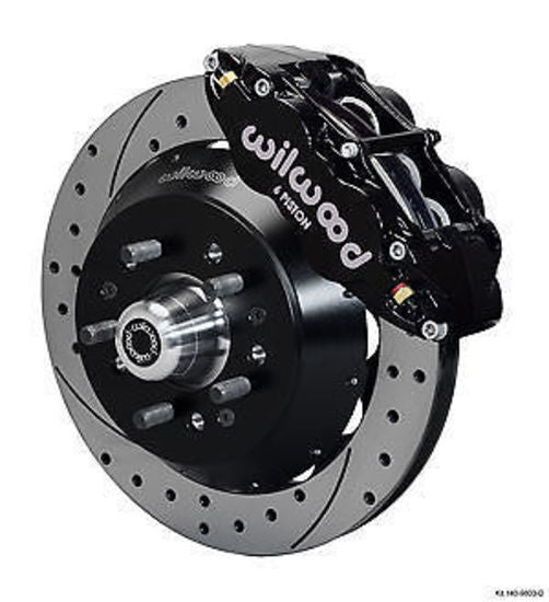 Wilwood 140-9803-D Superlite Front Brake Kit Drilled Rotors 6 Spot for Holden HQ-HZ & Torana