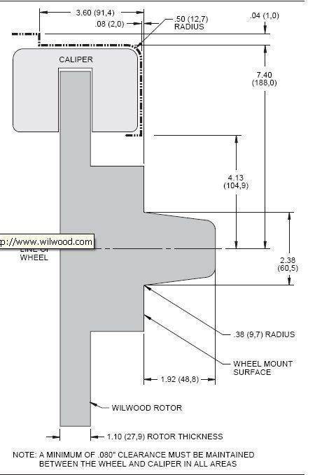 Wilwood 140-9803-D Superlite Front Brake Kit Drilled Rotors 6 Spot for Holden HQ-HZ & Torana