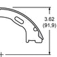 PARKING BRAKE SHOES (4) (WB150-6244K)