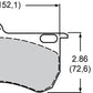 WILWOOD #9115 SINTERED METALIC BRAKE PADS .570" THICK SET OF 4 PADS WIL150-9841K