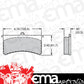 PolyMatrix Brake Pad Set with A Compound (Suit Superlite II & III Series Calipers) (WB15A-5735K)