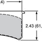 PolyMatrix with E Compound Brake Pad (1 x Pad Only) (Suit Superlite 4 & 6 Series Calipers) (WB15E-6084)
