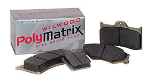 Wilwood Dynalite 4 Spot Calipers 15E-6096K PolyMatrix Brake Pad Set for Series Wilwood Disc Brakes WIL15E-6096K