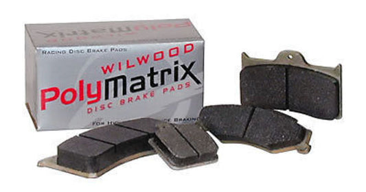 Wilwood Dynalite 4 Spot Calipers 15E-6096K PolyMatrix Brake Pad Set for Series Wilwood Disc Brakes WIL15E-6096K