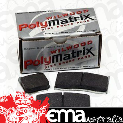 Wilwood 15E-9820K PolyMatrix Dynalite Front Brake Pad Set