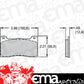 Wilwood 15E-9837K PolyMatrix Dynapro 4 Spot Brake Pads (set 4)