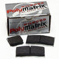 WILWOOD POLYMATRIX Q BRAKE PADS FOR 1 & 2 PISTON DYNALITE SINGLE WIL15Q-6823K