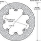 Wilwood 160-0525 Steel Rotor 8 Bolt Standard Hole Mount