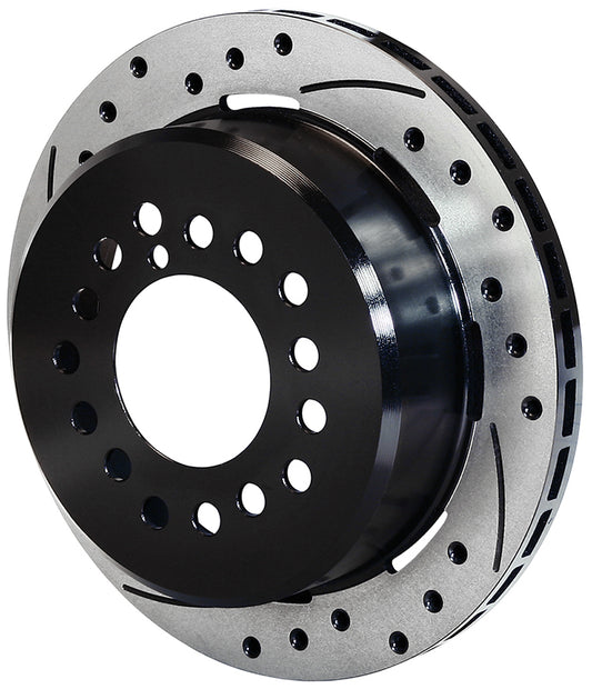 SRP 11" DRILLED ROTOR, R/H (WB160-11374-BK)