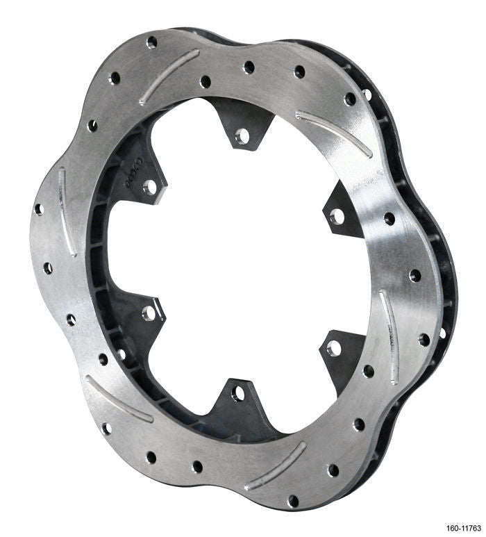 WILWOOD SUPER ALLOY TITANIUM 10.5" SCOLLOPED VENTED ROTOR WB160-11763