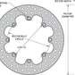 Wilwood 160-1602 Drag Race Brake Rotor 10" x .250 Thick 8 x 5" Bolt Circle